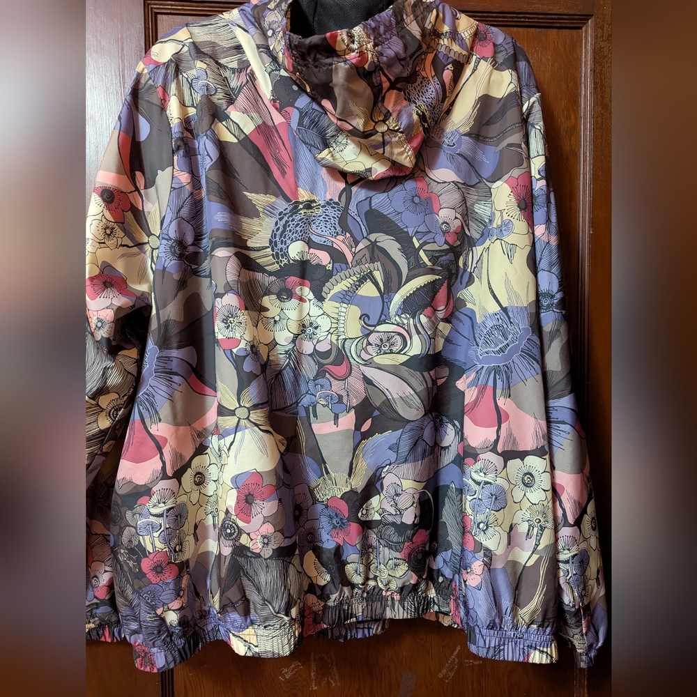 Nike Multicolor Patterned Jacket 2X - image 3